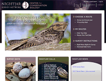 Tablet Screenshot of nightjars.org